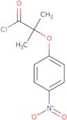 2-Methyl-2-(4-nitrophenoxy)propanoyl chloride