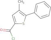 4-Methyl-5-phenylthiophene-2-carbonyl chloride