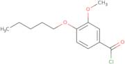 3-Methoxy-4-(pentyloxy)benzoyl chloride