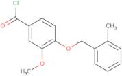 3-Methoxy-4-[(2-methylbenzyl)oxy]benzoyl chloride