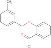 2-[(3-Methylbenzyl)oxy]benzoyl chloride