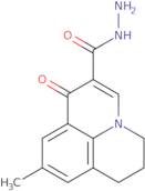 9-Methyl-1-oxo-6,7-dihydro-1H,5H-pyrido[3,2,1-ij]quinoline-2-carbohydrazide