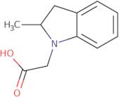 (2-Methyl-2,3-dihydro-1H-indol-1-yl)acetic acid hydrochloride