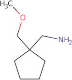 {[1-(Methoxymethyl)cyclopentyl]methyl}amine hydrochloride