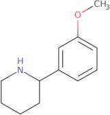 2-(3-Methoxyphenyl)piperidine