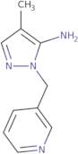 4-Methyl-1-(pyridin-3-ylmethyl)-1H-pyrazol-5-amine