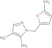 4-Methyl-1-[(5-methyl-2-furyl)methyl]-1H-pyrazol-5-amine