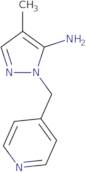 4-Methyl-1-(pyridin-4-ylmethyl)-1H-pyrazol-5-amine