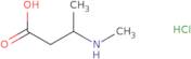 3-(Methylamino)butanoic acid hydrochloride