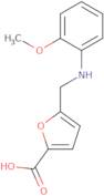 5-{[(2-Methoxyphenyl)amino]methyl}-2-furoic acid