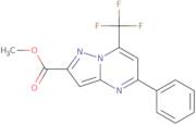 Methyl 5-phenyl-7-(trifluoromethyl)pyrazolo[1,5-a]pyrimidine-2-carboxylate