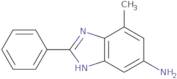 4-Methyl-2-phenyl-1H-benzimidazol-6-amine