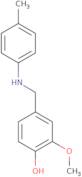 2-Methoxy-4-{[(4-methylphenyl)amino]methyl}phenol