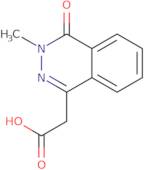 (3-Methyl-4-oxo-3,4-dihydrophthalazin-1-yl)acetic acid