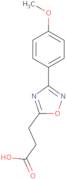 3-[3-(4-Methoxyphenyl)-1,2,4-oxadiazol-5-yl]propanoic acid