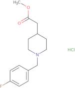 Methyl [1-(4-fluorobenzyl)piperidin-4-yl]acetate hydrochloride