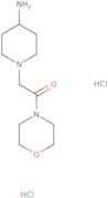 1-(2-Morpholin-4-yl-2-oxoethyl)piperidin-4-amine dihydrochloride