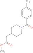 Methyl [1-(4-methylbenzoyl)piperidin-4-yl]acetate