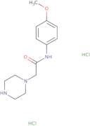 N-(4-Methoxyphenyl)-2-piperazin-1-ylacetamide dihydrochloride