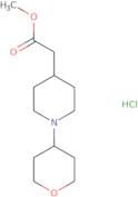 Methyl [1-(tetrahydro-2H-pyran-4-yl)piperidin-4-yl]acetate hydrochloride
