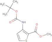 Methyl 3-[(tert-butoxycarbonyl)amino]thiophene-2-carboxylate