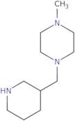 1-Methyl-4-(piperidin-3-ylmethyl)piperazine trihydrochloride