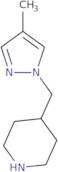 4-[(4-Methyl-1H-pyrazol-1-yl)methyl]piperidine dihydrochloride