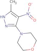 4-(3-Methyl-4-nitro-1H-pyrazol-5-yl)morpholine