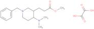 Methyl 3-[1-benzyl-4-(dimethylamino)piperidin-3-yl]propanoate oxalate