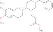 Methyl 3-[1-benzyl-4-(6,7-dimethoxy-3,4-dihydroisoquinolin-2(1H)-yl)piperidin-3-yl]propanoate