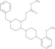 Methyl 3-{1-benzyl-4-[4-(2-methoxyphenyl)piperazin-1-yl]piperidin-3-yl}propanoate