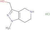 (1-Methyl-4,5,6,7-tetrahydro-1H-pyrazolo[4,3-c]pyridin-3-yl)methanol hydrochloride