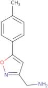 {[5-(4-Methylphenyl)isoxazol-3-yl]methyl}amine