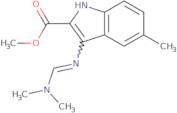 Methyl 3-{[(1E)-(dimethylamino)methylene]amino}-5-methyl-1H-indole-2-carboxylate