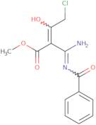 Methyl (2Z)-3-amino-3-(benzoylamino)-2-(chloroacetyl)acrylate