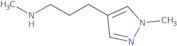 N-Methyl-3-(1-methyl-1H-pyrazol-4-yl)propan-1-amine