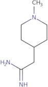 2-(1-Methylpiperidin-4-yl)ethanimidamide hydrochloride