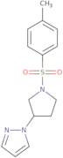 1-{1-[(4-Methylphenyl)sulfonyl]pyrrolidin-3-yl}-1H-pyrazole