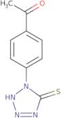 1-[4-(5-Mercapto-1H-tetrazol-1-yl)phenyl]ethanone