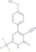 2-Mercapto-4-(4-methoxyphenyl)-6-(trifluoromethyl)nicotinonitrile