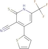 2-Mercapto-4-(2-thienyl)-6-(trifluoromethyl)nicotinonitrile