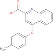 4-(4-Methylphenoxy)quinoline-2-carboxylic acid