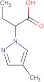 2-(4-Methyl-1H-pyrazol-1-yl)butanoic acid