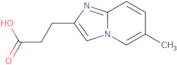 3-(6-Methylimidazo[1,2-a]pyridin-2-yl)propanoic acid