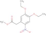 Methyl (4,5-diethoxy-2-nitrophenyl)acetate