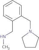 N-Methyl-1-[2-(pyrrolidin-1-ylmethyl)phenyl]methanamine