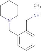 N-Methyl-1-[2-(piperidin-1-ylmethyl)phenyl]methanamine