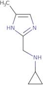 N-[(4-Methyl-1H-imidazol-2-yl)methyl]cyclopropanamine dihydrochloride