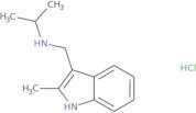 N-[(2-Methyl-1H-indol-3-yl)methyl]propan-2-amine hydrochloride