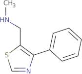N-Methyl-1-(4-phenyl-1,3-thiazol-5-yl)methanamine dihydrochloride